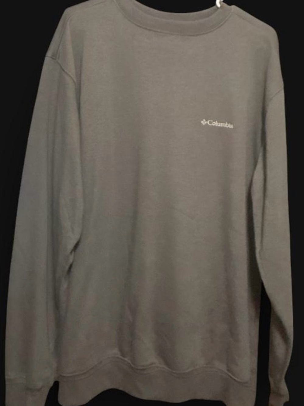 Columbia Men's Long Sleeve Crew - Gray